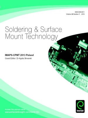 cover image of Soldering & Surface Mount Technology, Volume 26, Issue 1